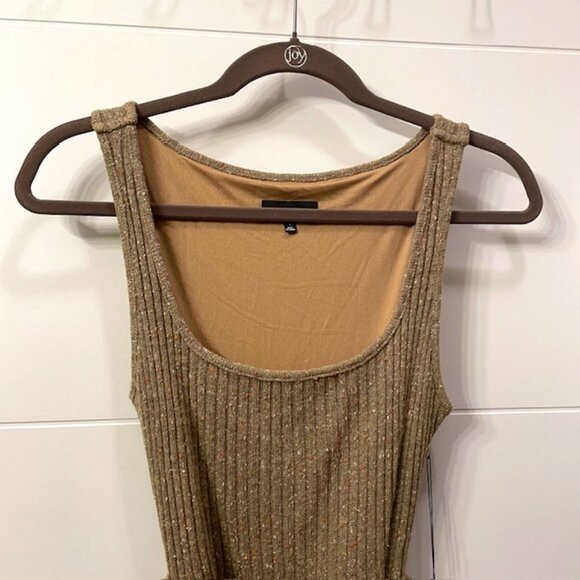 NWT Majorelle Luis Sleeveless Midi Dress Mocha Brown Size Small - Picture 6 of 16